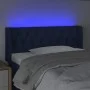 Headboard with blue fabric LED lights 103x16x78/88 cm by , Headboards and footboards - Ref: Foro24-3123568, Price: 55,82 €, D...