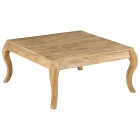 Mesa de centro de madera de mango maciza 80x80x40 cm de , Mesas de centro - Ref: Foro24-247111, Precio: 171,53 €, Descuento: %