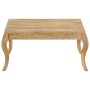 Mesa de centro de madera de mango maciza 80x80x40 cm de , Mesas de centro - Ref: Foro24-247111, Precio: 196,30 €, Descuento: %