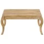 Mesa de centro de madera de mango maciza 80x80x40 cm de , Mesas de centro - Ref: Foro24-247111, Precio: 171,53 €, Descuento: %