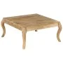 Mesa de centro de madera de mango maciza 80x80x40 cm de , Mesas de centro - Ref: Foro24-247111, Precio: 171,53 €, Descuento: %