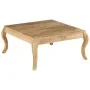 Mesa de centro de madera de mango maciza 80x80x40 cm de , Mesas de centro - Ref: Foro24-247111, Precio: 171,53 €, Descuento: %