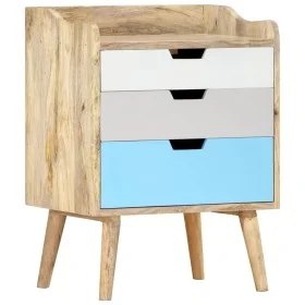 Mesita de noche de madera maciza de mango 47x35x63 cm by , Nightstands - Ref: Foro24-286480, Price: 73,53 €, Discount: %
