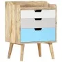 Mesita de noche de madera maciza de mango 47x35x63 cm de , Mesitas de noche - Ref: Foro24-286480, Precio: 73,53 €, Descuento: %