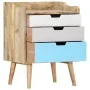 Mesita de noche de madera maciza de mango 47x35x63 cm de , Mesitas de noche - Ref: Foro24-286480, Precio: 73,53 €, Descuento: %