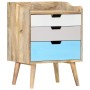 Mesita de noche de madera maciza de mango 47x35x63 cm de , Mesitas de noche - Ref: Foro24-286480, Precio: 74,14 €, Descuento: %