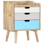 Mesita de noche de madera maciza de mango 47x35x63 cm de , Mesitas de noche - Ref: Foro24-286480, Precio: 74,14 €, Descuento: %