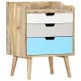 Mesita de noche de madera maciza de mango 47x35x63 cm de , Mesitas de noche - Ref: Foro24-286480, Precio: 73,53 €, Descuento: %