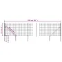 Near wire with green anchor spikes 1.1x10 m by , fence panels - Ref: Foro24-154130, Price: 111,88 €, Discount: %