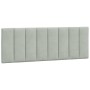 Estructura cama con luces LED terciopelo gris claro 140x190 cm de , Camas y somieres - Ref: Foro24-3213775, Precio: 205,94 €,...
