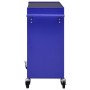 Carro para herramientas con 4 cajones acero azul de vidaXL, Carretillas de carga - Ref: Foro24-147188, Precio: 220,78 €, Desc...