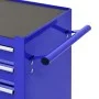 Tool cart with 4 blue steel drawers by vidaXL, Cargo forklifts - Ref: Foro24-147188, Price: 217,15 €, Discount: %
