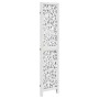 Biombo separador de 3 paneles madera maciza Paulownia blanco de , Divisores de ambientes - Ref: Foro24-358734, Precio: 86,96 ...