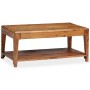Mesa de centro de madera maciza 88x50x38 cm en Mesas de centro | Comprar online en Foru.es