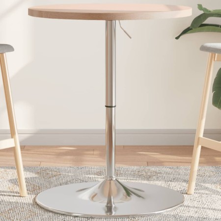 Mesa alta de madera maciza roble Ø60x90,5 cm de , Mesas de cocina y de comedor - Ref: Foro24-3270631, Precio: 110,67 €, Descu...