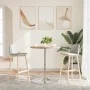 Mesa alta de madera maciza roble Ø60x90,5 cm de , Mesas de cocina y de comedor - Ref: Foro24-3270631, Precio: 104,04 €, Descu...