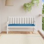 Cojín para banco de jardín tela azul melange 150x50x7 cm de , Cojines para sillas y sofás - Ref: Foro24-4002557, Precio: 32,0...