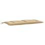 Cojín para banco de jardín tela beige melange 100x50x7 cm de , Cojines para sillas y sofás - Ref: Foro24-4002534, Precio: 27,...