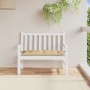 Cojín para banco de jardín tela beige melange 100x50x7 cm de , Cojines para sillas y sofás - Ref: Foro24-4002534, Precio: 27,...