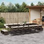 Set de muebles jardín 17 pzas y cojines ratán sintético marrón de , Conjuntos de jardín - Ref: Foro24-3278132, Precio: 909,13...