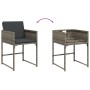 Set comedor de jardín con cojines 15 pzas ratán sintético gris de , Conjuntos de jardín - Ref: Foro24-3278179, Precio: 853,34...