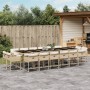 Set comedor de jardín 17 pzas con cojines ratán sintético beige de , Conjuntos de jardín - Ref: Foro24-3278193, Precio: 977,4...