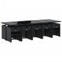 Set comedor de jardín con cojines 15 pzas ratán sintético negro de , Conjuntos de jardín - Ref: Foro24-3277938, Precio: 837,1...