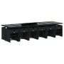 Set de muebles jardín 17 pzas con cojines ratán sintético negro de , Conjuntos de jardín - Ref: Foro24-3277950, Precio: 983,9...
