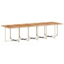 Set comedor de jardín 17 pzas con cojines ratán sintético beige de , Conjuntos de jardín - Ref: Foro24-3277959, Precio: 990,9...