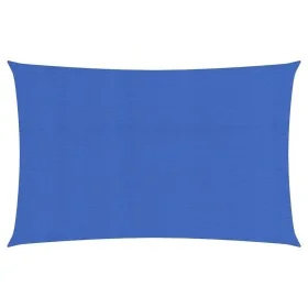 Toldo de vela rectangular HDPE azul 160 g/m² 4x7 m de , Sombrillas - Ref: Foro24-311520, Precio: 60,15 €, Descuento: %