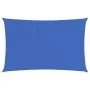 Toldo de vela rectangular HDPE azul 160 g/m² 4x7 m de , Sombrillas - Ref: Foro24-311520, Precio: 60,15 €, Descuento: %
