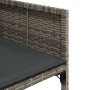Set comedor de jardín 5 piezas con cojines ratán sintético gris de , Conjuntos de jardín - Ref: Foro24-3278023, Precio: 269,8...