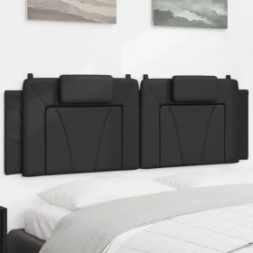 Gepolstertes Kopfteil aus schwarzem Kunstleder, 160 cm. von , Kopf- und Fußteile - Ref: Foro24-374797, Preis: 61,47 €, Rabatt: %