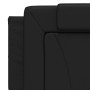 Cabecero de cama acolchado cuero sintético negro 160 cm de , Cabeceros y pies de cama - Ref: Foro24-374797, Precio: 62,23 €, ...