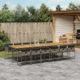 Set comedor de jardín con cojines 13 pzas ratán sintético gris de , Conjuntos de jardín - Ref: Foro24-3278077, Precio: 875,06...