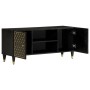 Mueble de TV madera maciza de mango 105x33x46 cm de , Muebles TV - Ref: Foro24-358320, Precio: 92,14 €, Descuento: %
