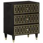 Mesita de noche madera maciza de mango 50x33x60 cm de , Mesitas de noche - Ref: Foro24-358329, Precio: 104,10 €, Descuento: %