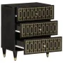 Mesita de noche madera maciza de mango 50x33x60 cm de , Mesitas de noche - Ref: Foro24-358329, Precio: 104,10 €, Descuento: %