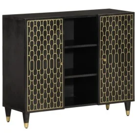 Armario auxiliar madera maciza de mango 90x33x75 cm de , Aparadores - Ref: Foro24-358348, Precio: 145,99 €, Descuento: %