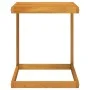 Mesa en forma de C madera maciza de acacia 42x40x50 cm de , Mesas de jardín - Ref: Foro24-365857, Precio: 37,30 €, Descuento: %