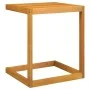 Mesa en forma de C madera maciza de acacia 42x40x50 cm de , Mesas de jardín - Ref: Foro24-365857, Precio: 37,30 €, Descuento: %
