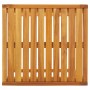 Mesa en forma de C madera maciza de acacia 42x40x50 cm de , Mesas de jardín - Ref: Foro24-365857, Precio: 39,42 €, Descuento: %