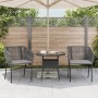 Sillones de jardín con cojines 2 uds ratán sintético gris de , Sillas de jardín - Ref: Foro24-369104, Precio: 142,30 €, Descu...
