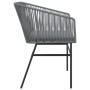 Sillones de jardín con cojines 2 uds ratán sintético gris de , Sillas de jardín - Ref: Foro24-369104, Precio: 142,30 €, Descu...
