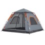 Tienda de campaña iglú 5 personas apertura rápida gris/naranja de , Tiendas de campaña - Ref: Foro24-4004148, Precio: 122,40 ...