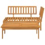 Set de sofás de palets de jardín 2 pzas madera maciza de acacia de , Sofás de exterior - Ref: Foro24-365848, Precio: 203,12 €...