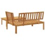 Set de sofás de palets de jardín 2 pzas madera maciza de acacia de , Sofás de exterior - Ref: Foro24-365848, Precio: 203,12 €...