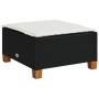 Set de sofás de jardín 8 piezas y cojines ratán sintético negro de , Conjuntos de jardín - Ref: Foro24-3261959, Precio: 623,0...
