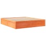 Estructura de cama madera maciza pino marrón cera 180x200 cm de , Camas y somieres - Ref: Foro24-3282368, Precio: 233,64 €, D...