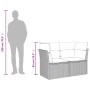 Set de sofás de jardín 7 pzas con cojines ratán sintético gris de , Conjuntos de jardín - Ref: Foro24-3266610, Precio: 452,69...